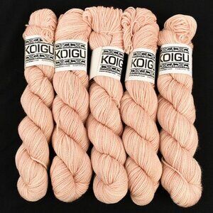 Koigu KPM Yarn 5 Skeins Merino Wool Color 5341 Pale Pink